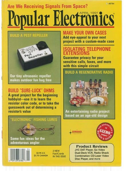 Popular Electronics – 1991-04 Cover