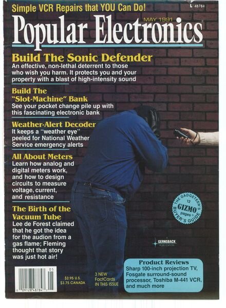 Popular Electronics – 1991-05 Cover
