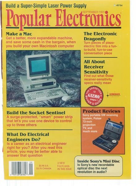 Popular Electronics – 1991-09 Cover