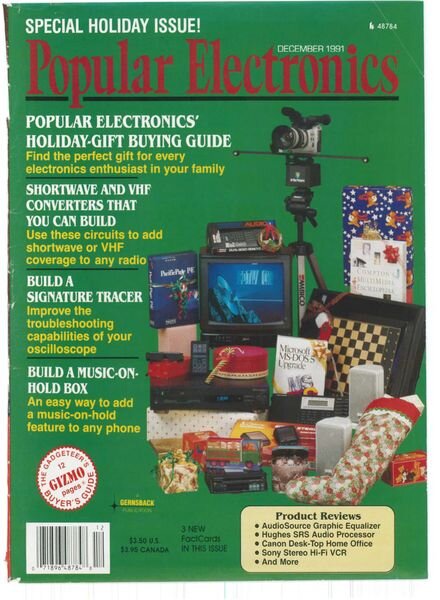 Popular Electronics – 1991-12 Cover