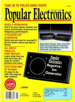 Popular Electronics – 1992-01