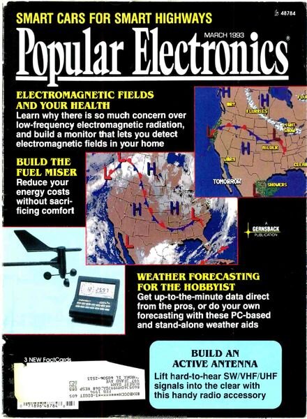 Popular Electronics – 1993-03 Cover