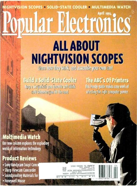 Popular Electronics – 1994-04 Cover