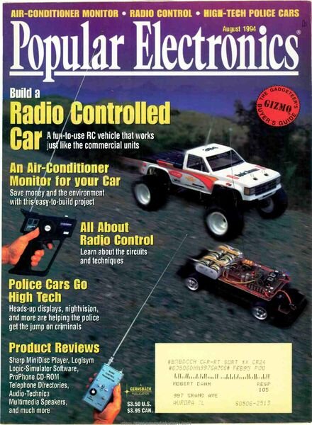 Popular Electronics – 1994-08 Cover