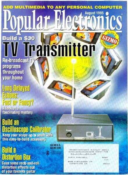 Popular Electronics – 1995-08 Cover