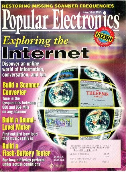 Popular Electronics – 1995-11 Cover