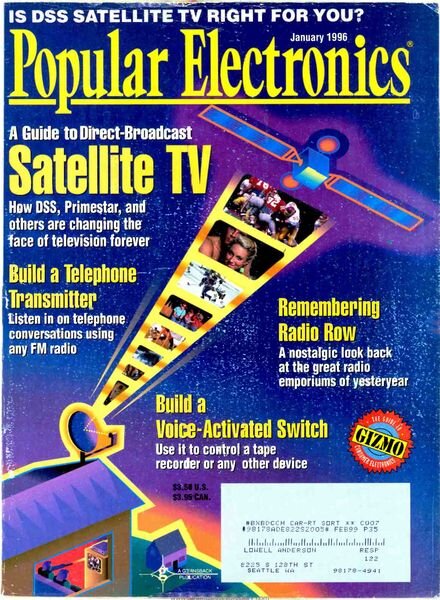Popular Electronics – 1996-01 Cover