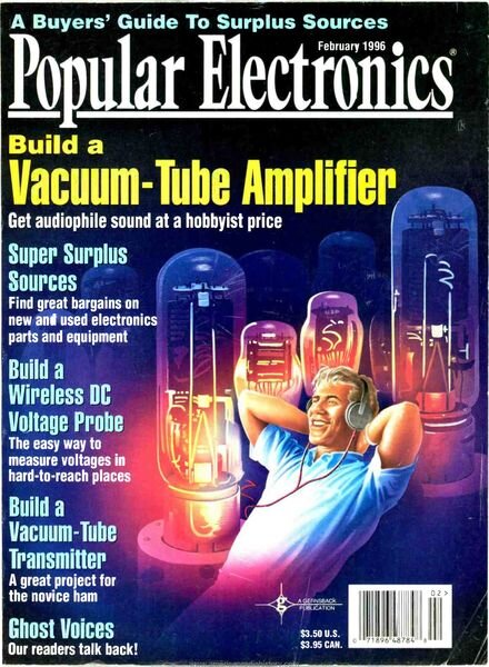Popular Electronics – 1996-02 Cover