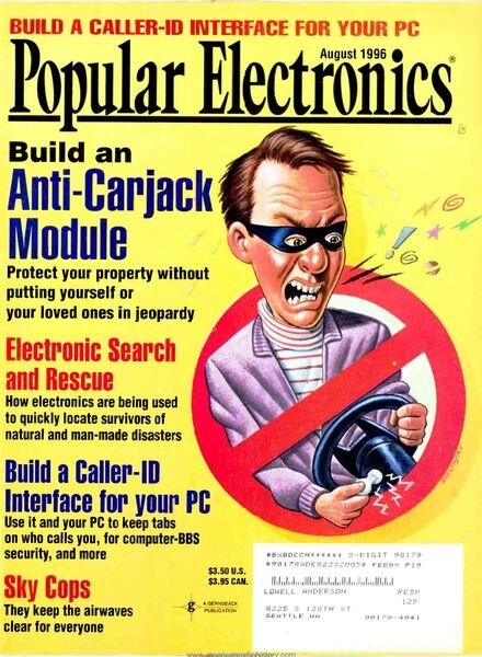 Popular Electronics – 1996-08 Cover