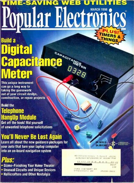 Popular Electronics – 1998-03 Cover