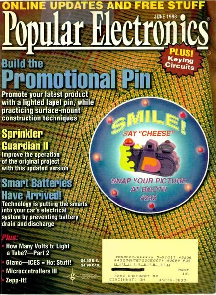 Popular Electronics – 1998-06 Cover