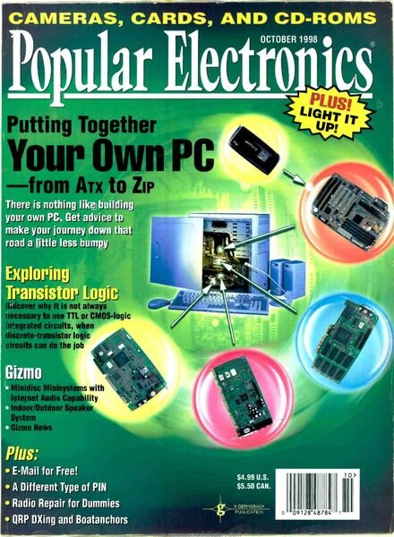 Popular Electronics – 1998-10 Cover