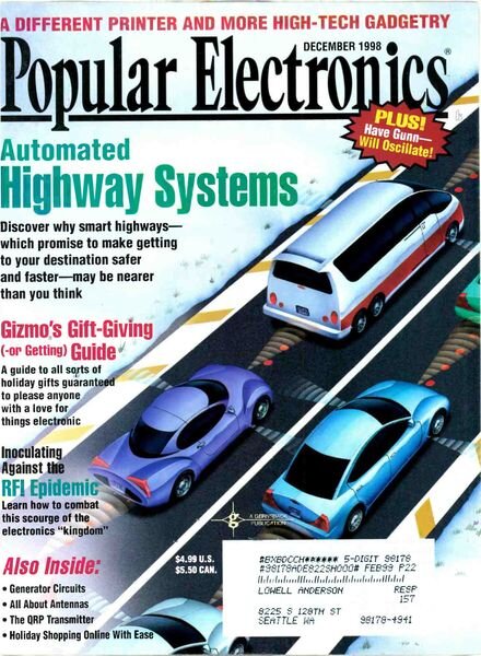 Popular Electronics – 1998-12 Cover
