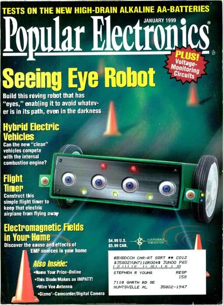 Popular Electronics – 1999-01 Cover