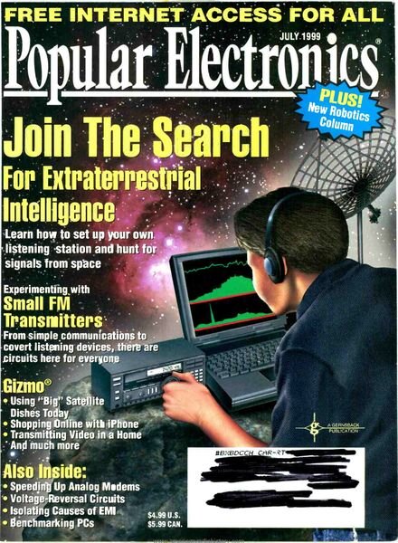 Popular Electronics – 1999-07 Cover