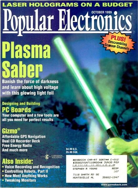 Popular Electronics – 1999-10 Cover