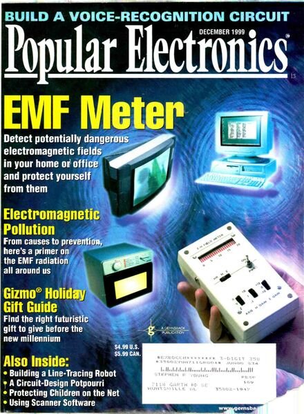 Popular Electronics – 1999-12 Cover