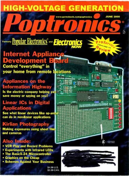 Popular Electronics – 2000-06 Cover