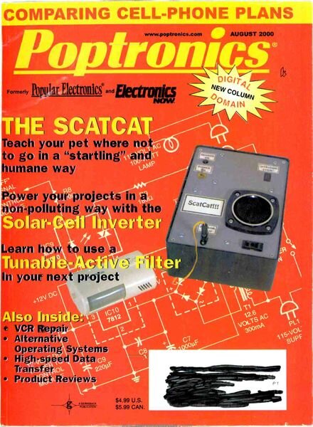 Popular Electronics – 2000-08 Cover
