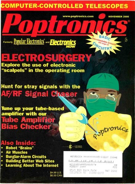 Popular Electronics – 2000-11 Cover