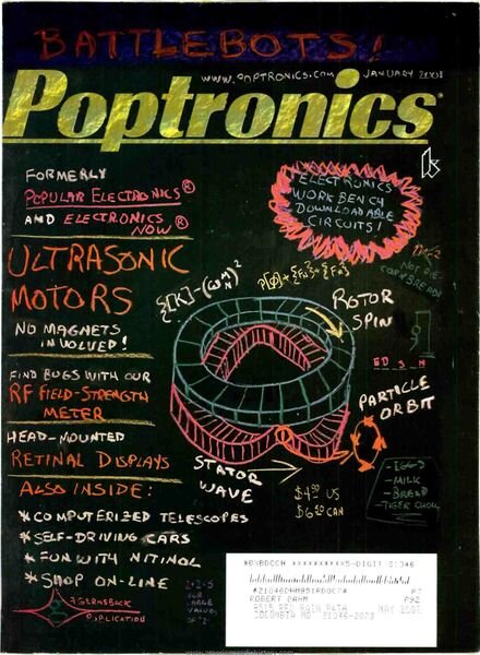 Popular Electronics – 2001-01 Cover