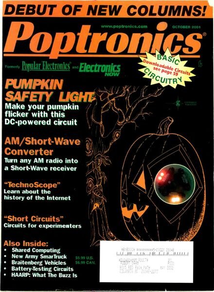 Popular Electronics – 2001-10 Cover