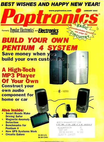 Popular Electronics – 2002-01 Cover