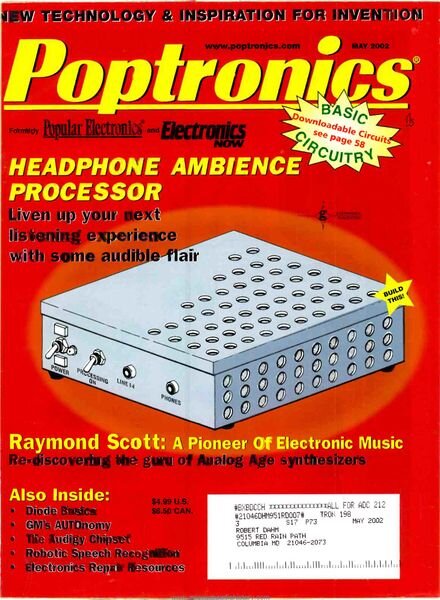 Popular Electronics – 2002-05 Cover