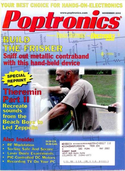 Popular Electronics – 2002-11 Cover