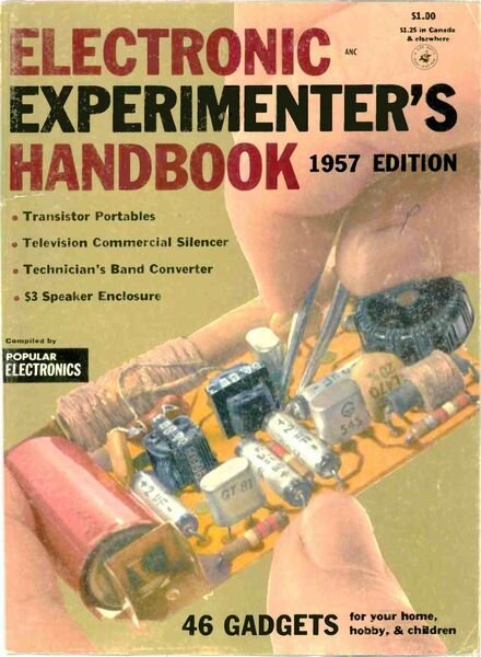 Popular Electronics – Electronic-Experimenters-Handbook-1957 Cover