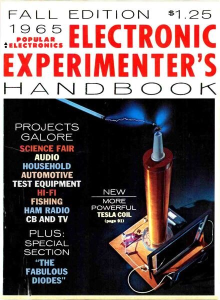 Popular Electronics – Electronic-Experimenters-Handbook-1965-Fall Cover