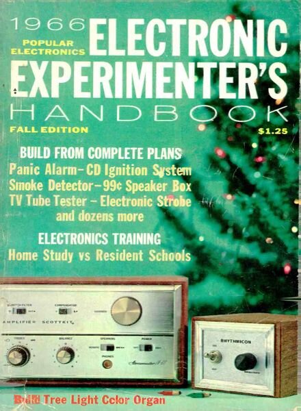 Popular Electronics – Electronic-Experimenters-Handbook-1966-Fall Cover