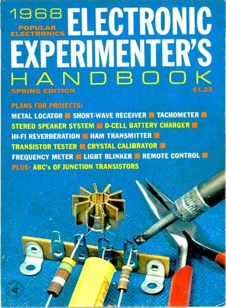 Popular Electronics – Electronic-Experimenters-Handbook-1968-Spring Cover