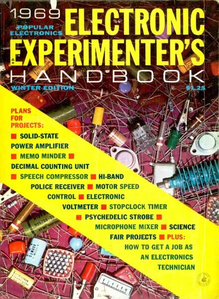 Popular Electronics – Electronic-Experimenters-Handbook-1969-Winter Cover