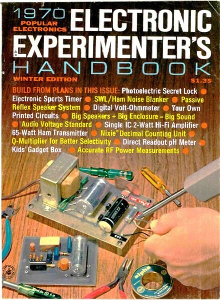 Popular Electronics – Electronic-Experimenters-Handbook-1970-Winter Cover