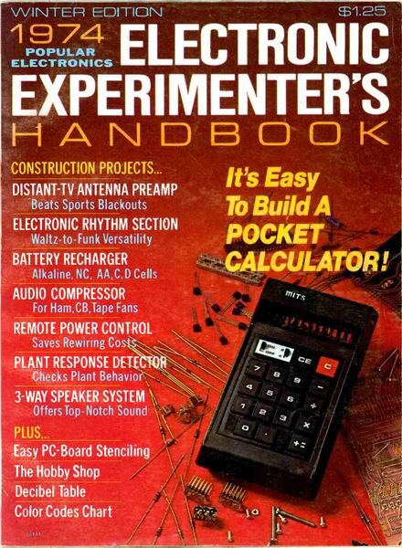 Popular Electronics – Electronic-Experimenters-Handbook-1974-Winter Cover