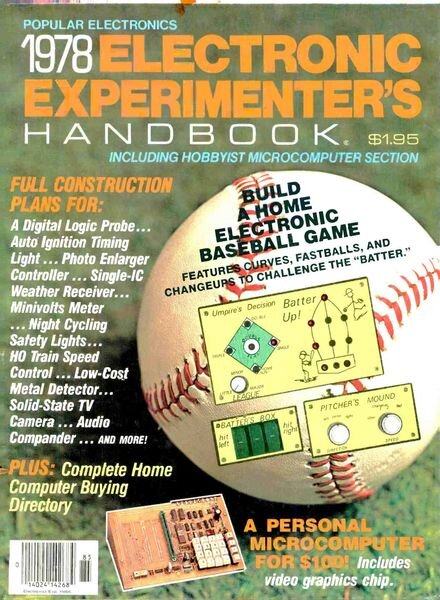 Popular Electronics – Electronic-Experimenters-Handbook-1978 Cover