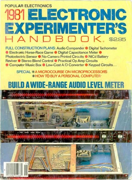 Popular Electronics – Electronic-Experimenters-Handbook-1981 Cover