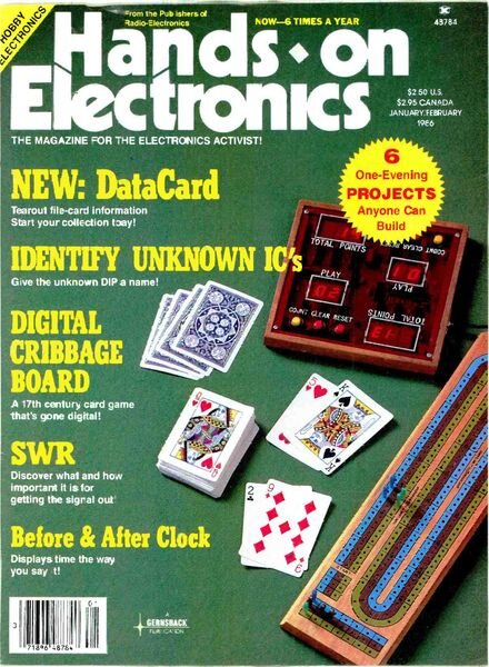 Popular Electronics – Hands-On-1986-01-02 Cover