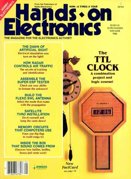 Popular Electronics – Hands-On-1986-05-06 Cover