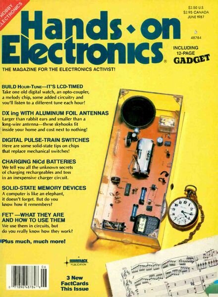 Popular Electronics – Hands-On-1987-06 Cover