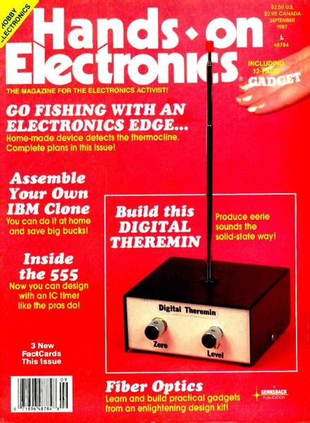 Popular Electronics – Hands-On-1987-09 Cover
