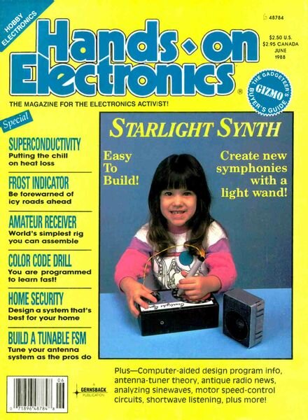 Popular Electronics – Hands-On-1988-06 Cover