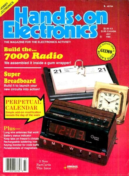Popular Electronics – Hands-On-1988-07 Cover