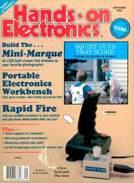 Popular Electronics – Hands-On-1988-09 Cover