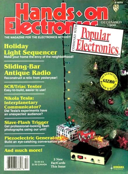 Popular Electronics – Hands-On-1988-12 Cover