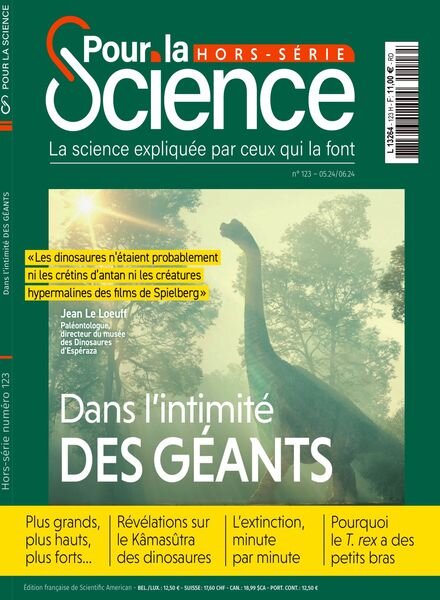 Pour la Science – Hors-Serie – Mai-Juin 2024 Cover