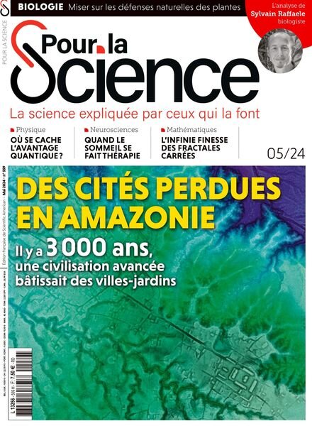 Pour la Science – Mai 2024 Cover