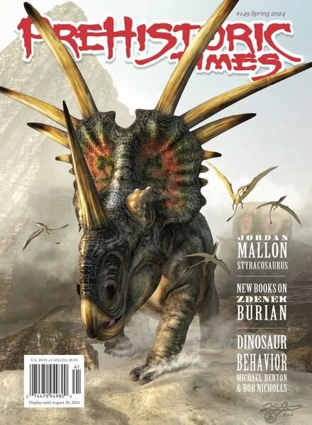 Prehistoric Times – Spring 2024 Cover