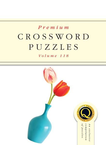 Premium Crossword Puzzles – Issue 118 – 3 April 2024 Cover